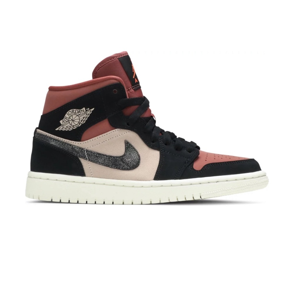 Nike Wmns Air Jordan 1 Mid 'Canyon Rust', women’s size 7